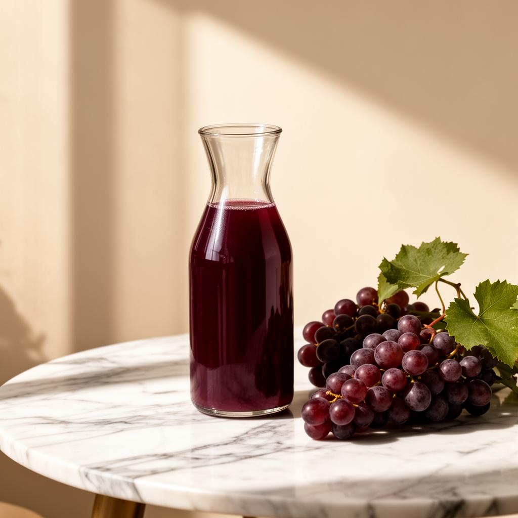 Jus de raisin artisanal